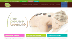 Desktop Screenshot of mapausebeaute.com